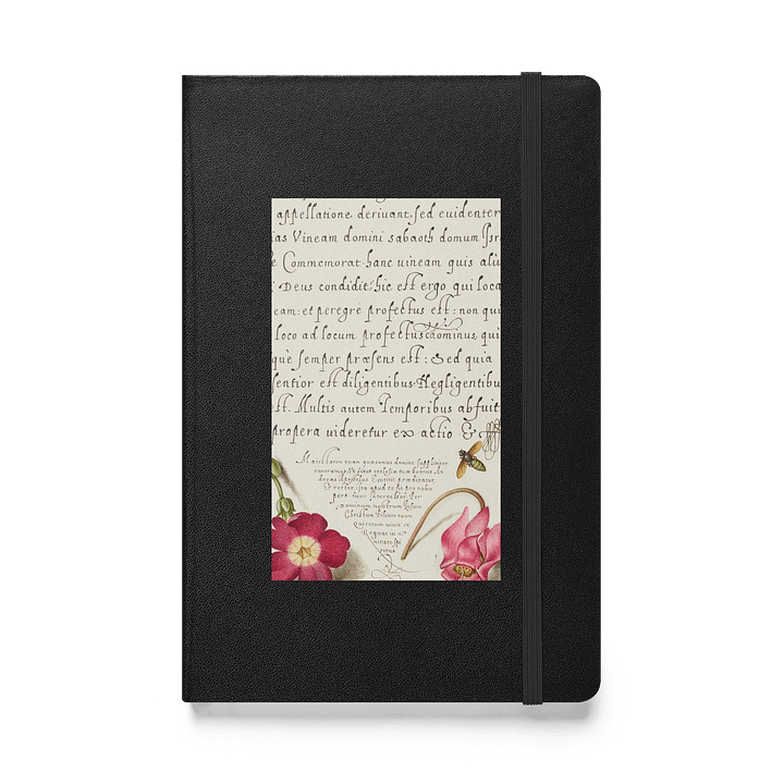 Botanical Calligraphy Hardcover Notebook product image (1)