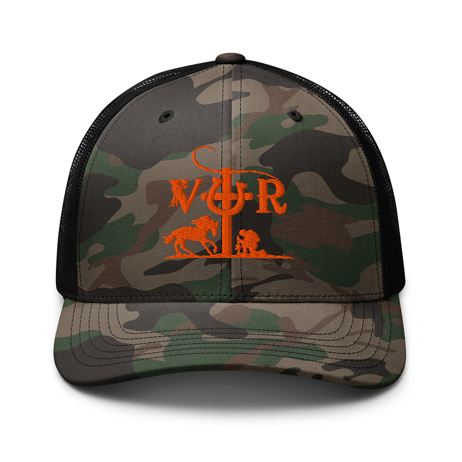 The Veterans Ranch Camo Brand Hat product image (1)