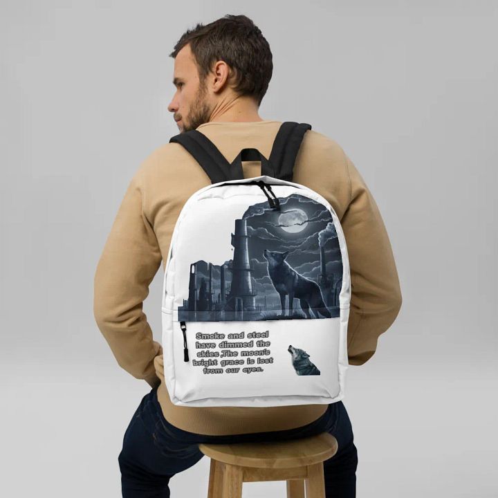 Lunar Lament All-Over Print Backpack product image (1)