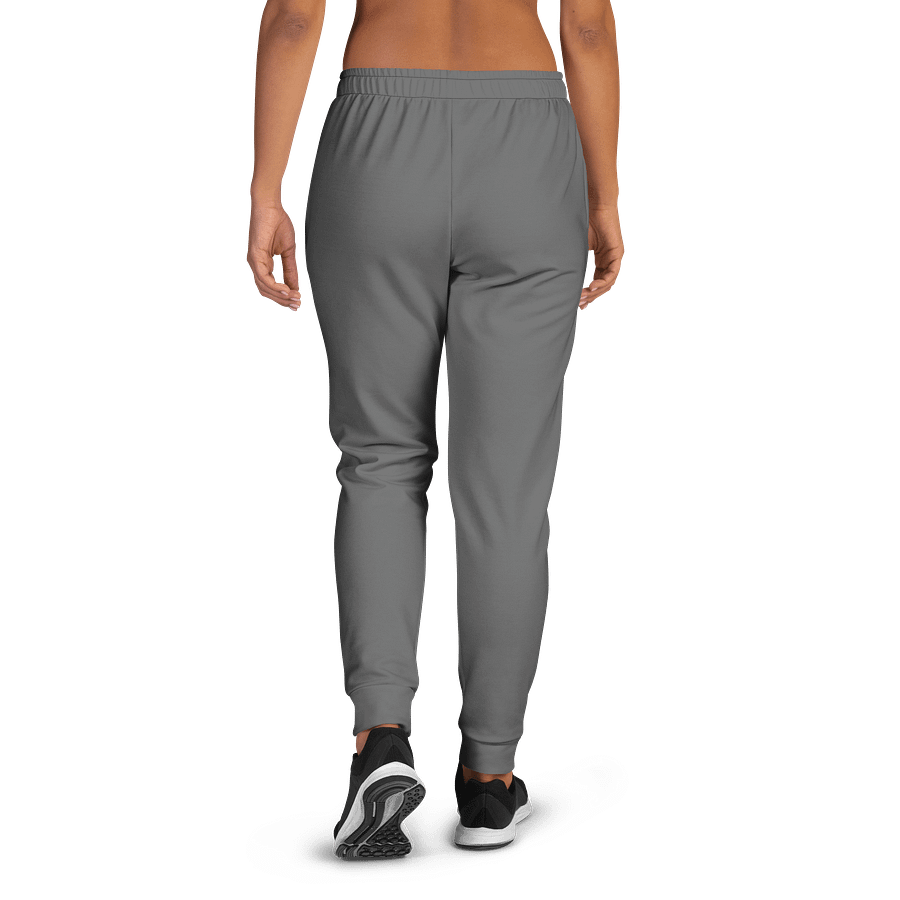 Thunderstorm Gray Solid Color Women's Fleece Sweatpants product image (1)