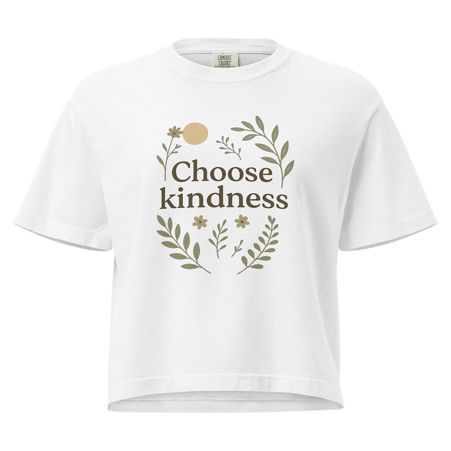 Choose Kindness | Women's Heavyweight Boxy T-Shirt product image (9)