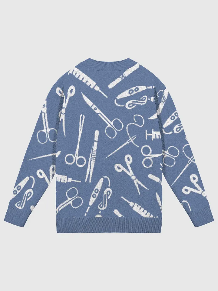 scalpel sweater (blue) product image (2)