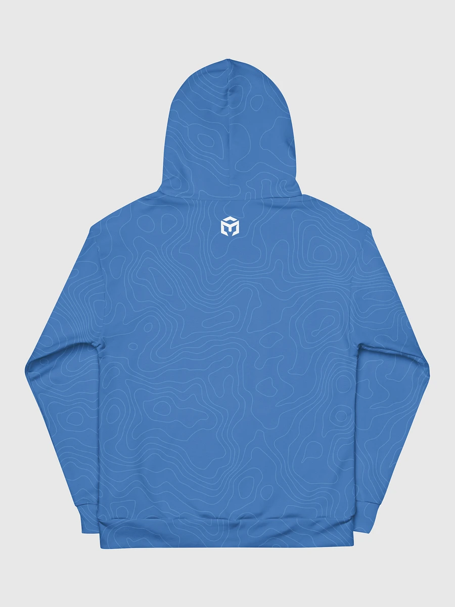 Maxroll Abstract Blue Hoodie product image (2)