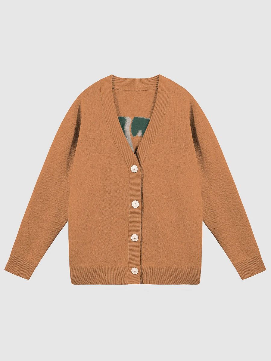 Groovy Jacquard Knit Cardigan product image (9)