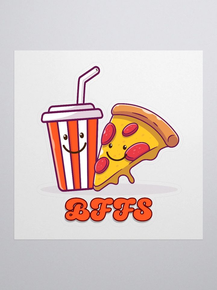 BFFs Pizza and Soda Sticker product image (1)