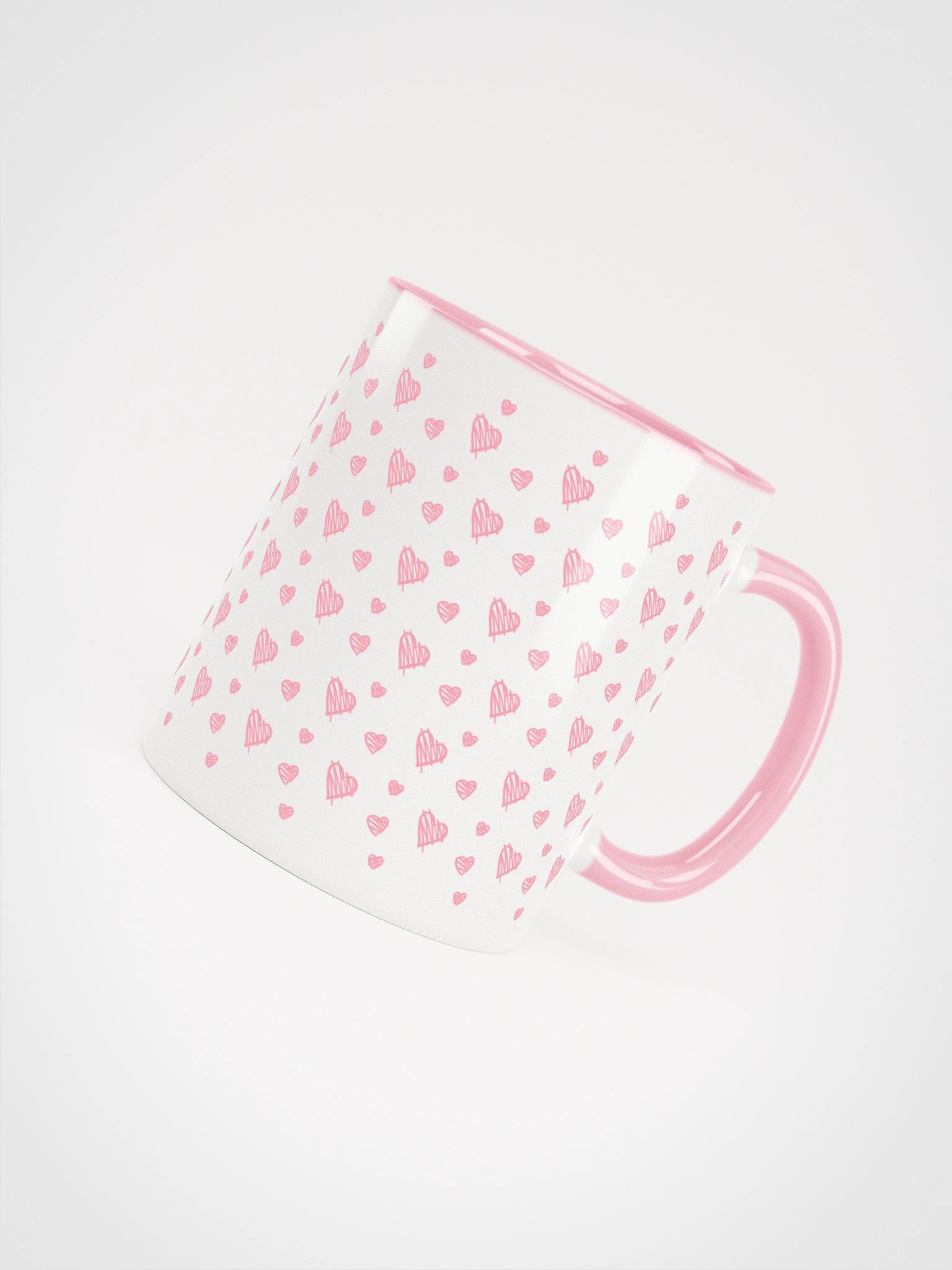 Cute Hearts Mug - Pattern product image (4)