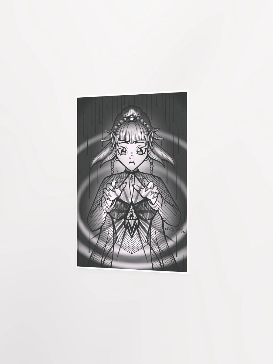 FluffyFoxling Art Black and White 🖊️ product image (2)