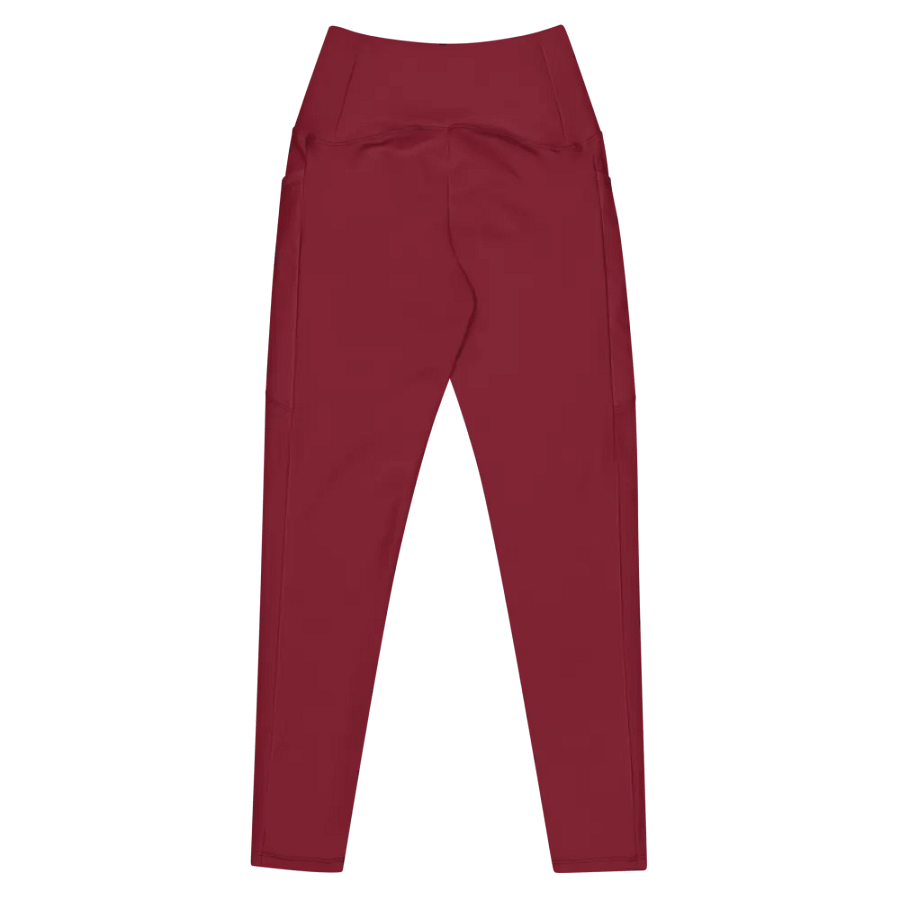 Burgundy Serenity Leggings product image (9)