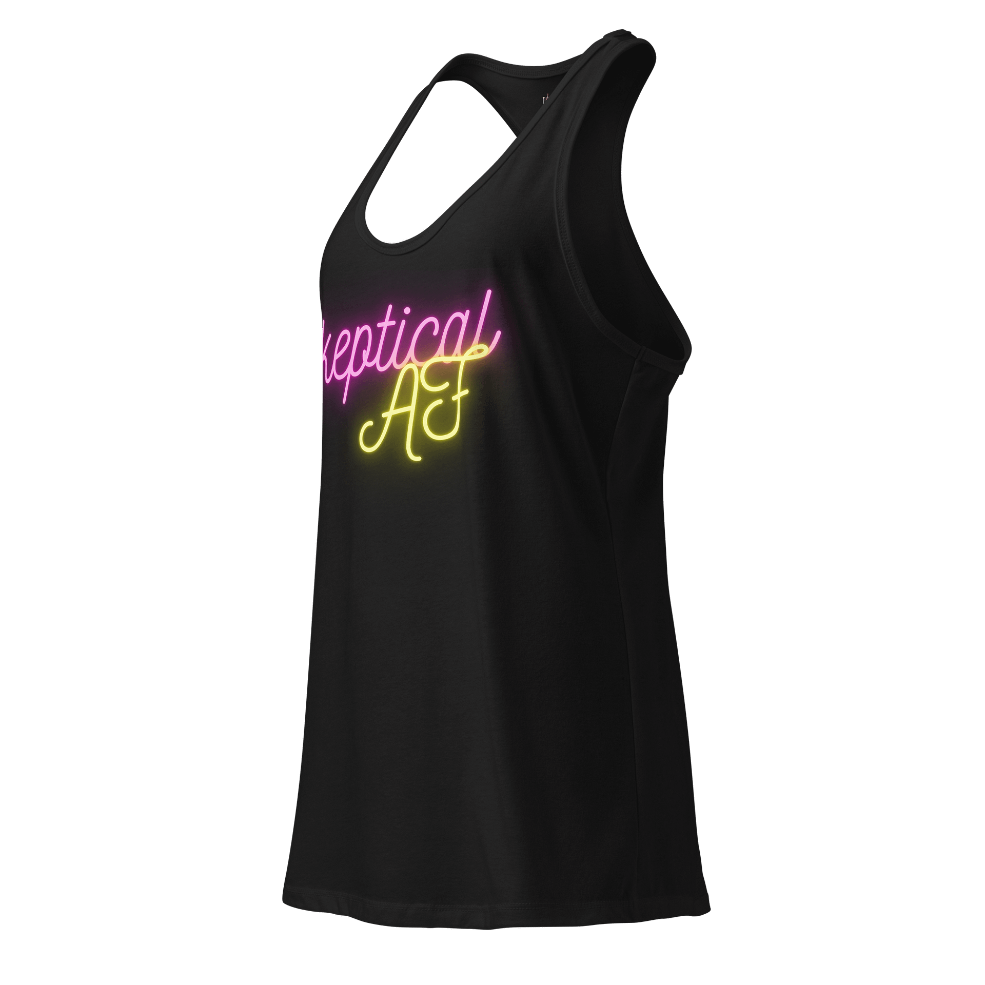 Skeptical AF Racerback Tank product image (3)