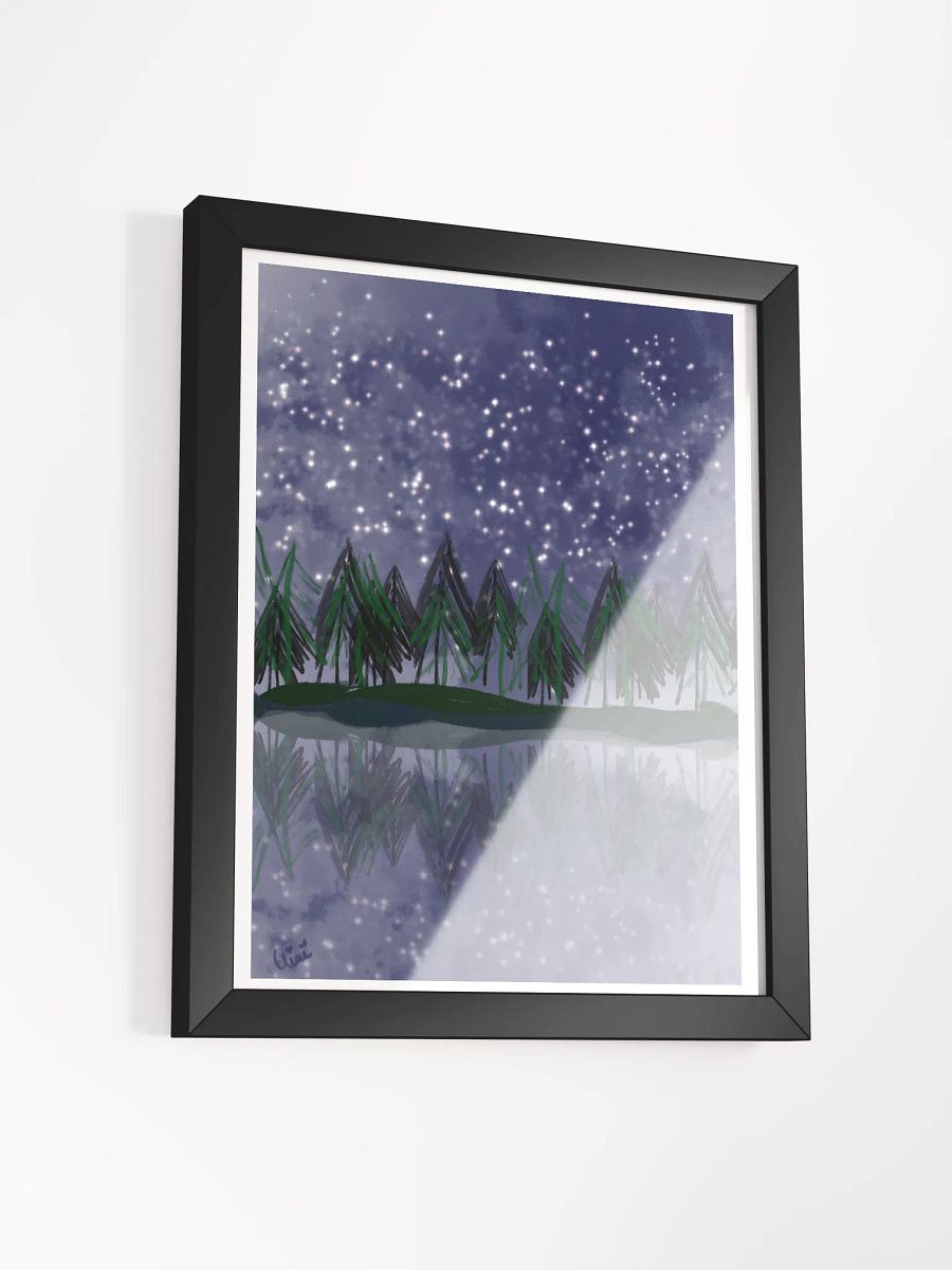 Starry Night Reflection Framed Poster product image (3)