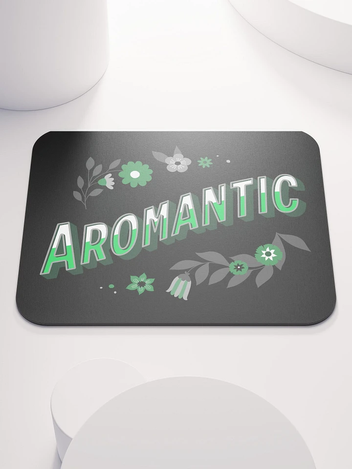 Floral Aromantic Mouse Pad product image (1)