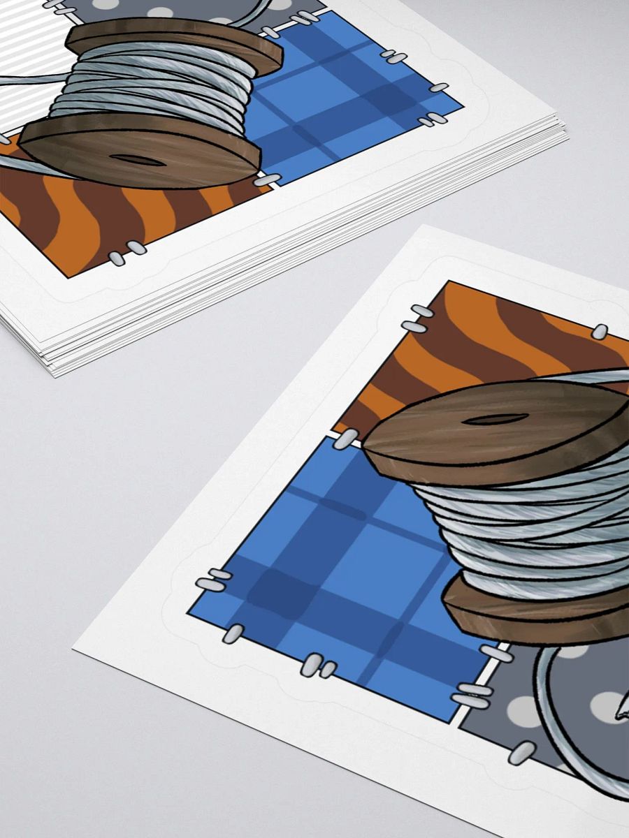 Virtual Thread Puppet Cut Stickers product image (4)