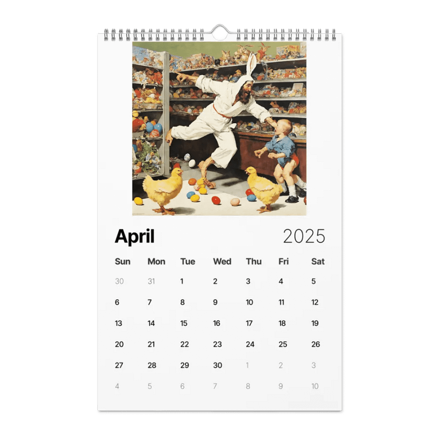 12 Great American Holidays - Wall Calendar for 2025 product image (5)