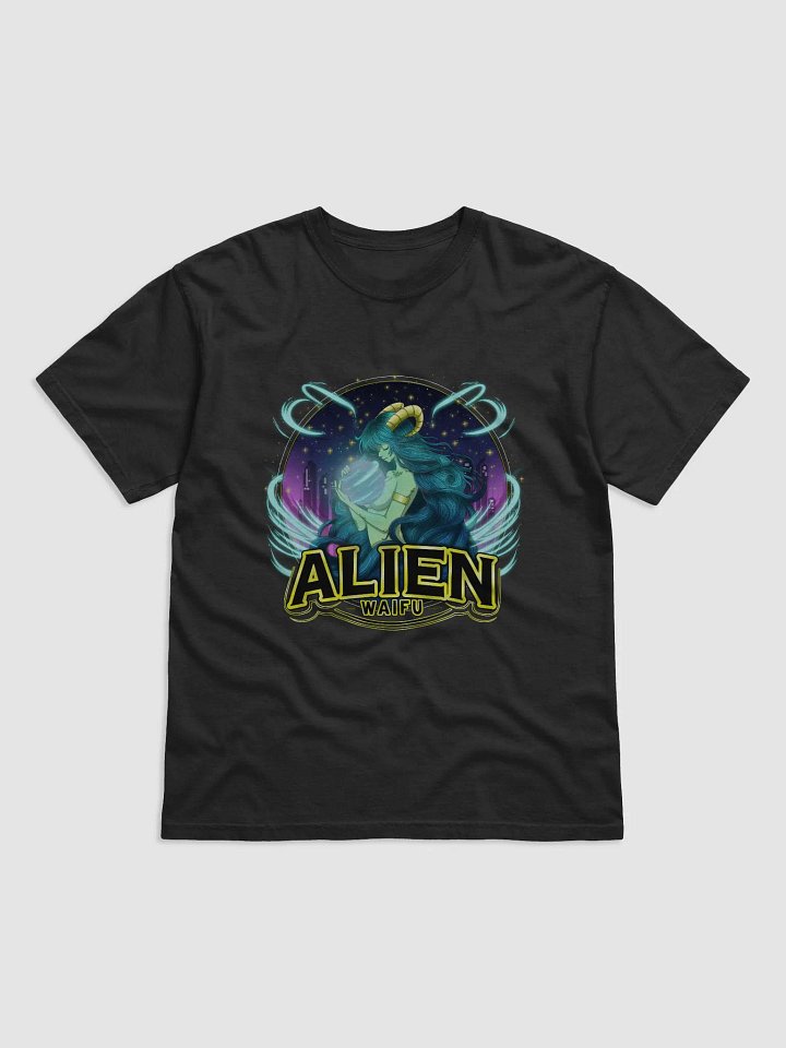 Cosmic Waifu Comfort: Alien-Inspired T-Shirt product image (2)