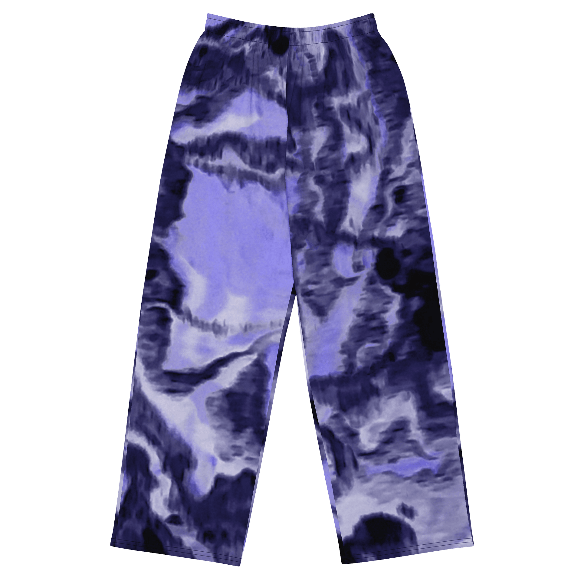 Purple Fluid Art Pants product image (1)