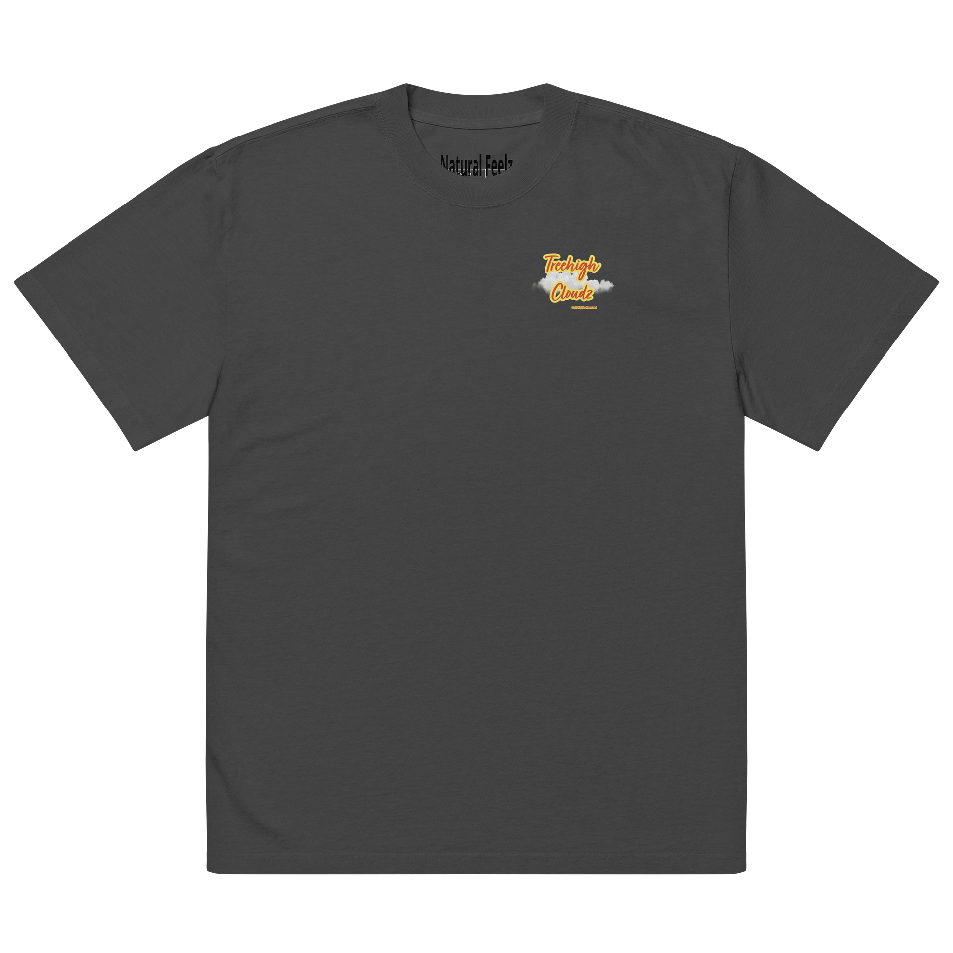 TreeHigh Cloudz Oversized Faded T-Shirt product image (2)