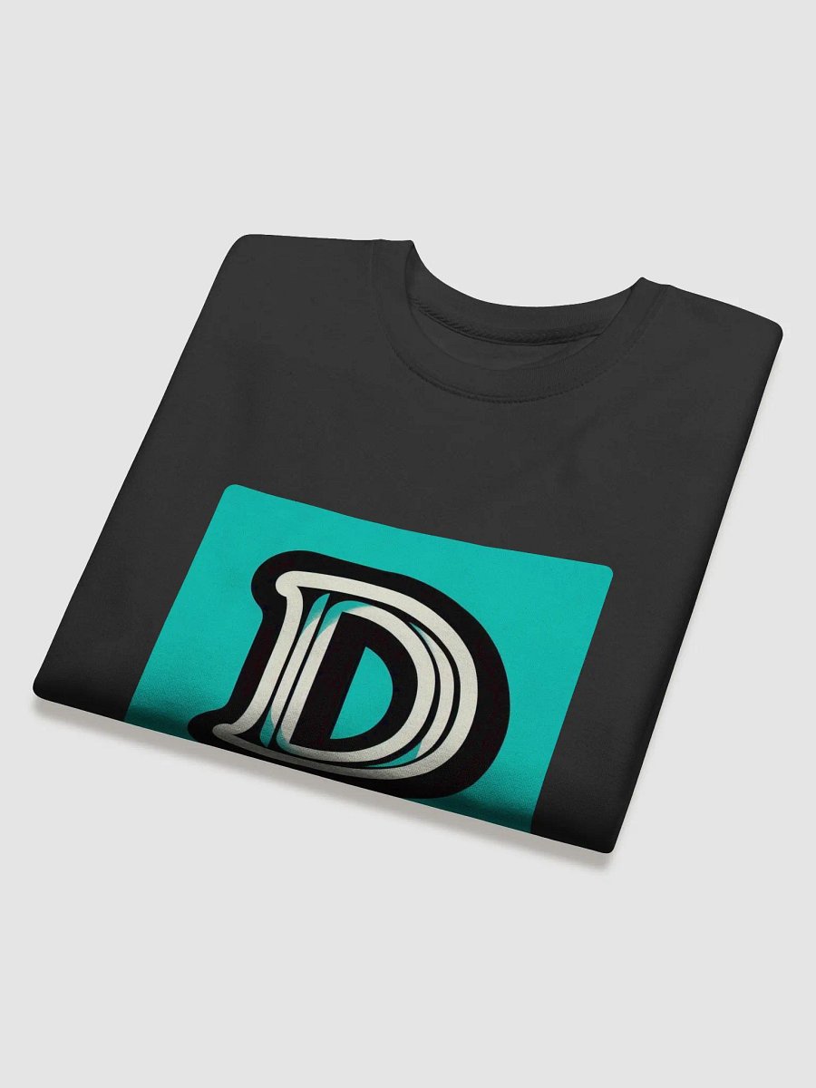 Dimensional D Teal Sweatshirt | AI Design initial D product image (4)