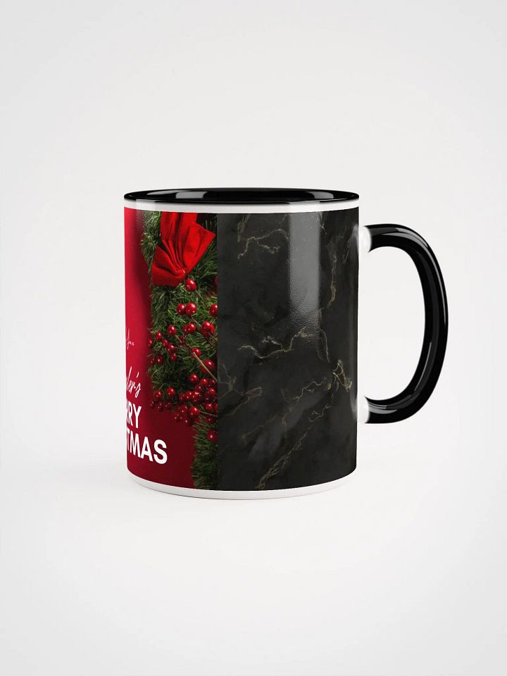 Merry Christmas Wreath Ceramic Mug product image (6)