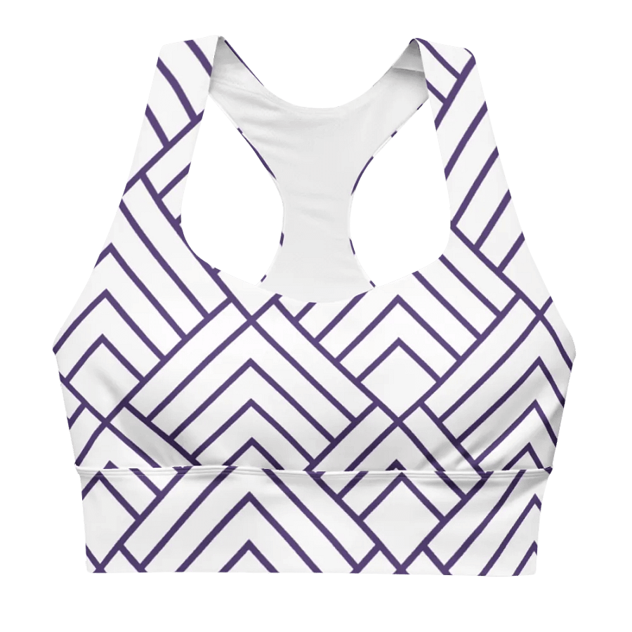 Diamond Grid Sports Bra product image (1)