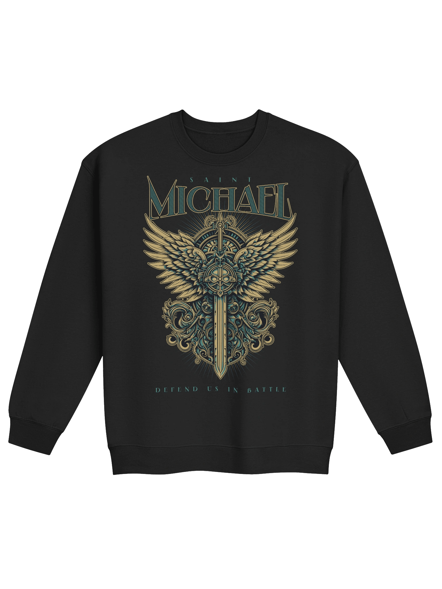 Archangel Michael Wings Crewneck Sweatshirt product image (1)