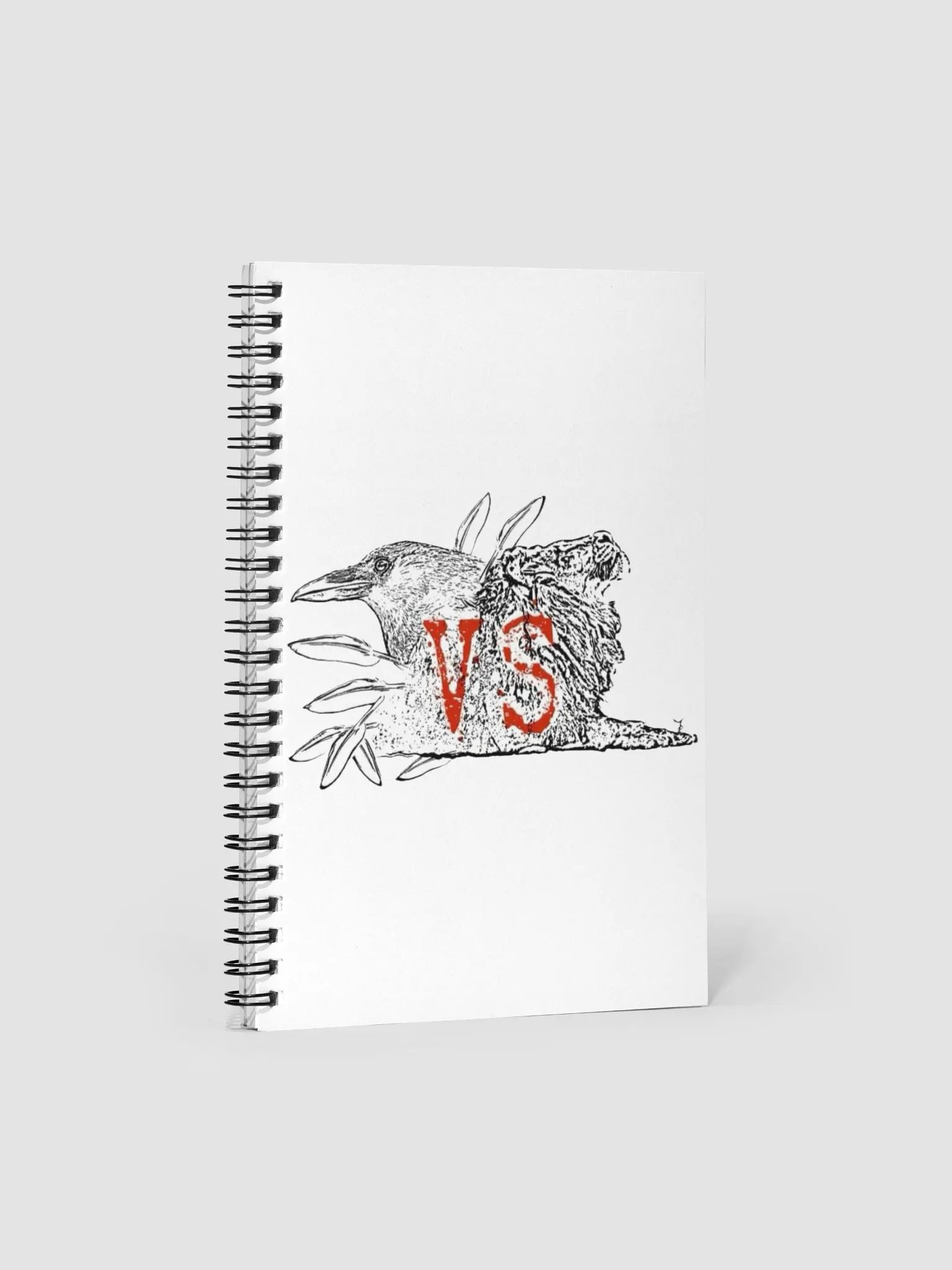 Crow vs Lion Notebook product image (1)