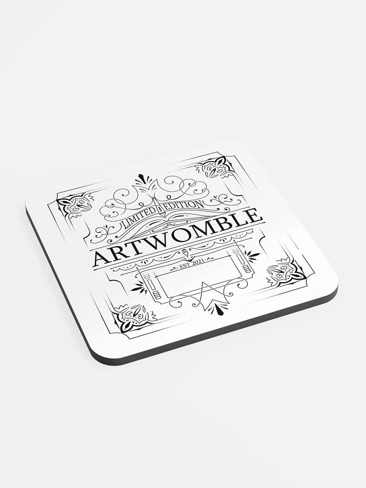 Artwomble Coaster - White product image (2)