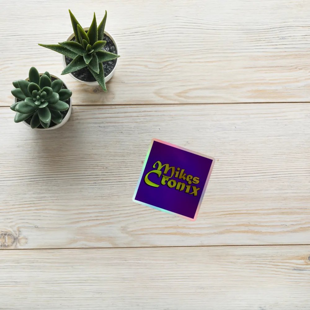 MikesCronix - Holographic Sticker product image (8)