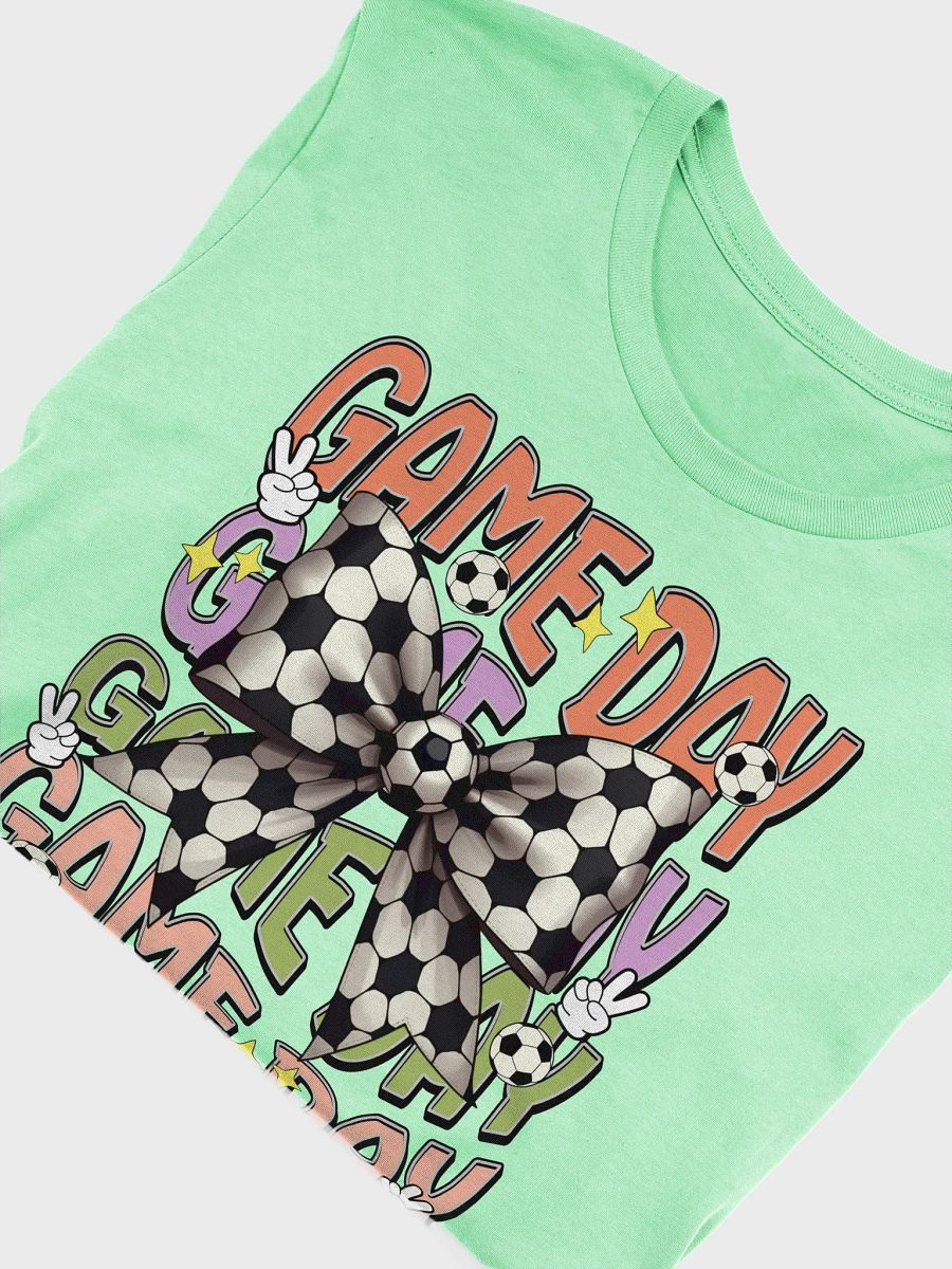 Game Day Bow Soccer T-Shirt product image (27)