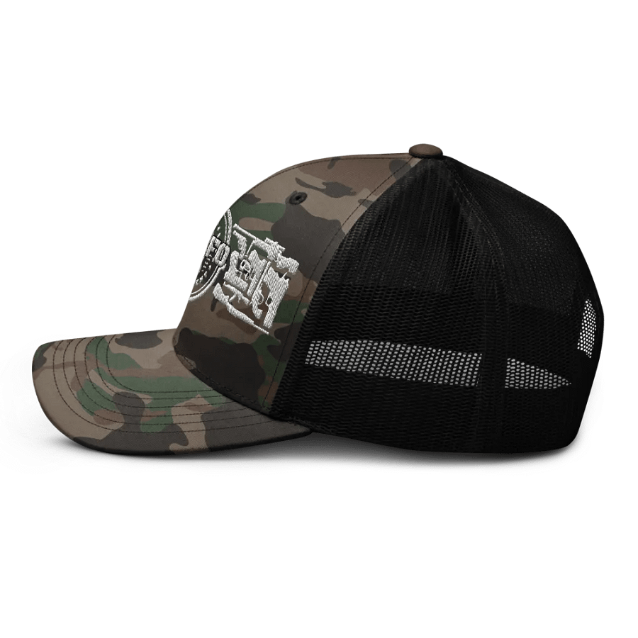 FA2FO 2nd Amendment Camo Trucker Hat product image (5)