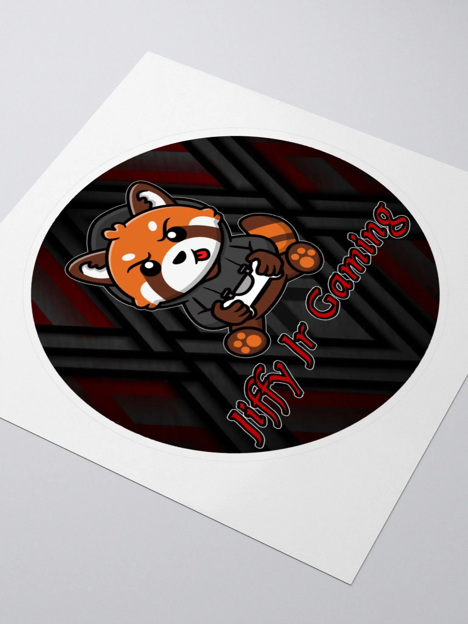 Jiffy Red Panda Sticker product image (3)