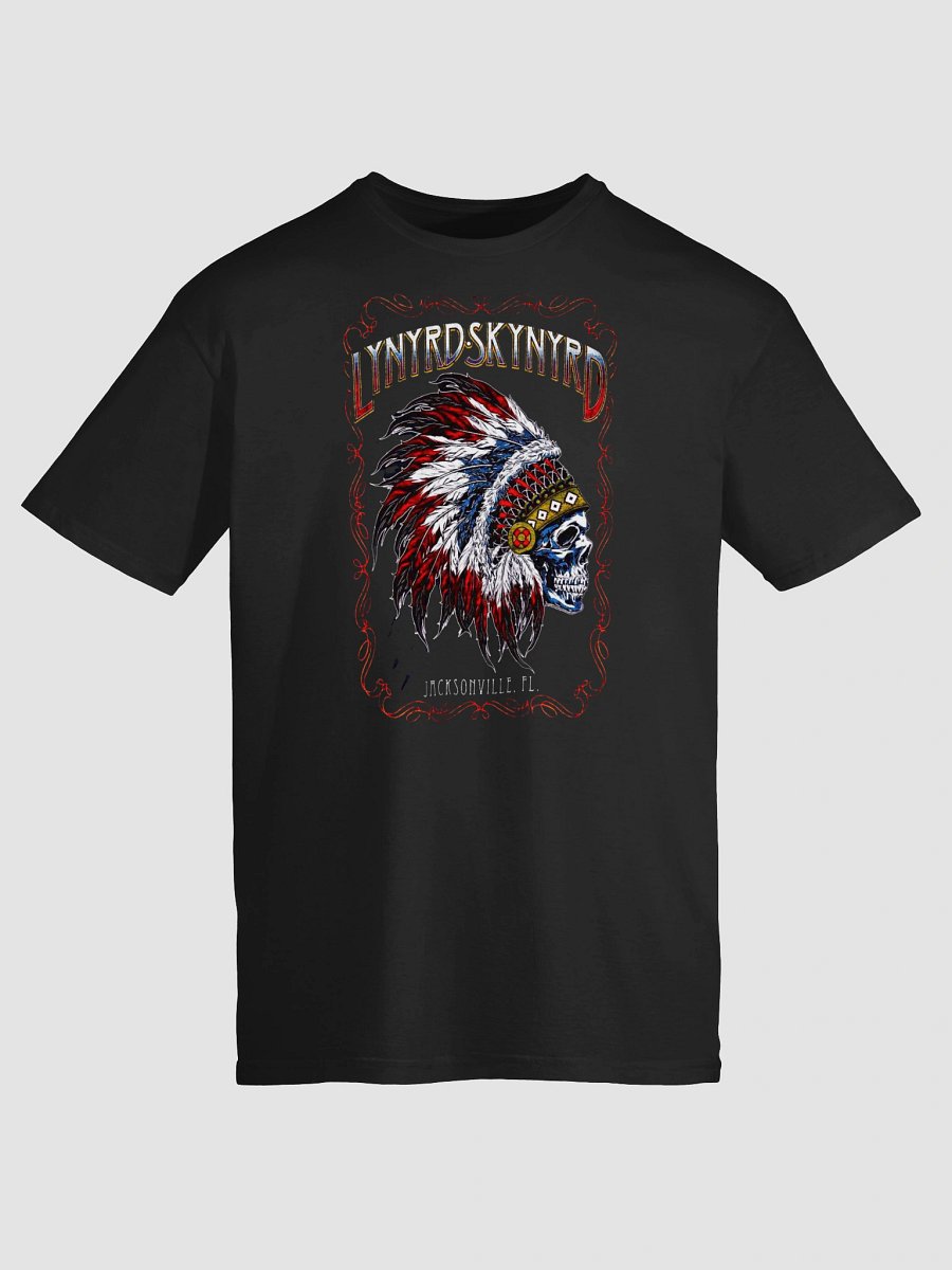 Lynyrd Skynyrd T-Shirt - Jacksonville Skull & Headdress product image (6)