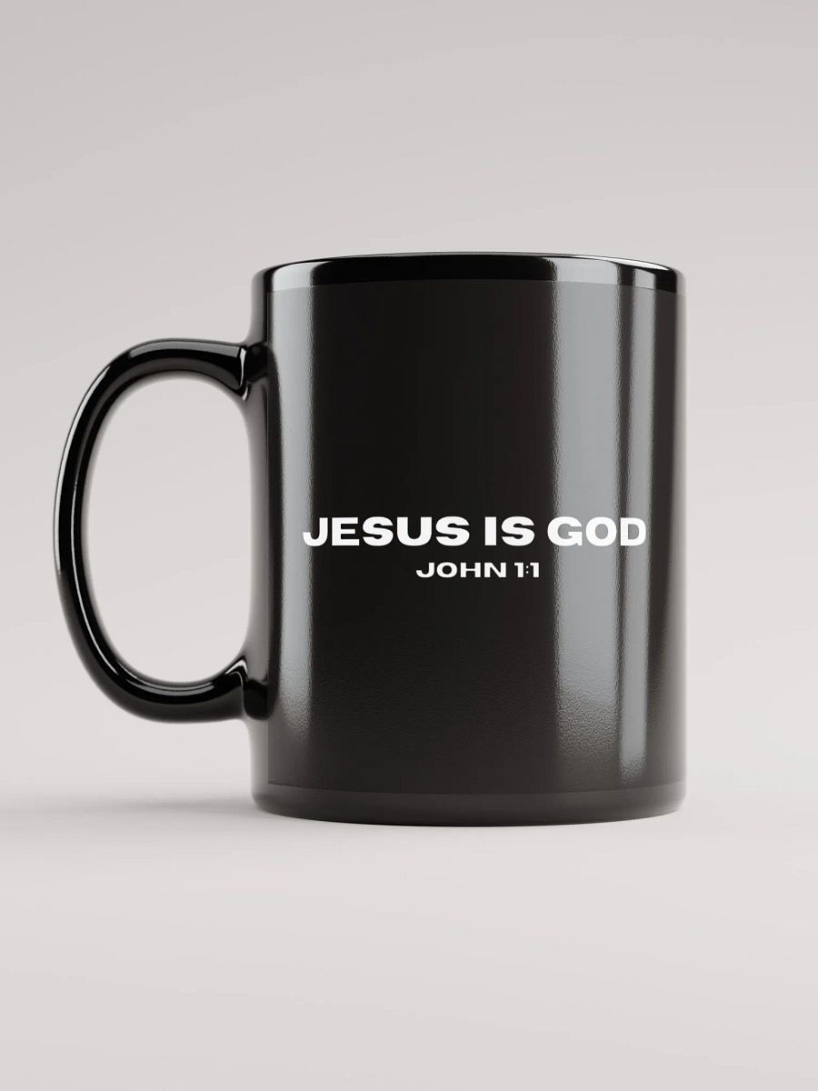 "Jesus is God" John 1:1 Mug product image (1)