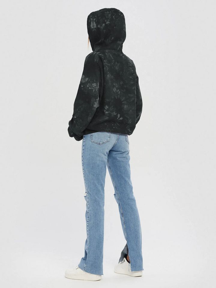 embroidered cheska logo tie dye hoodie product image (4)