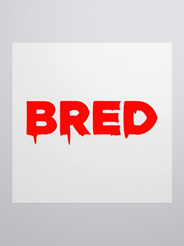 BRED (SITCKER) product image (2)