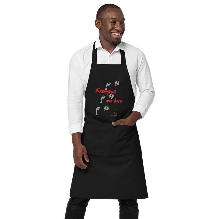 Krampus Was Here apron product image (1)