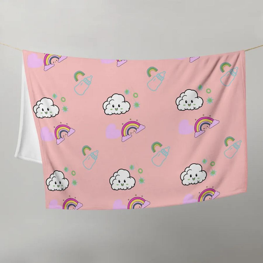 Rainbow Dreams Snuggle Blanket product image (10)