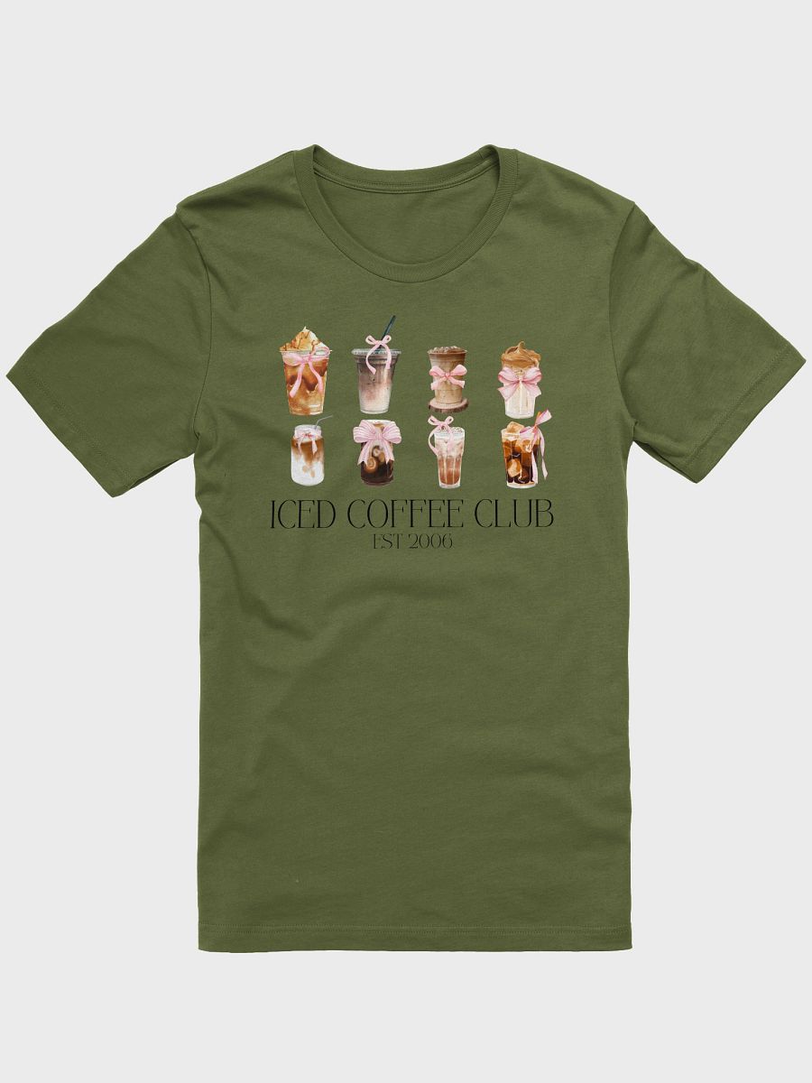 Short Sleeve Iced Coffee Club Unisex T-Shirt product image (1)