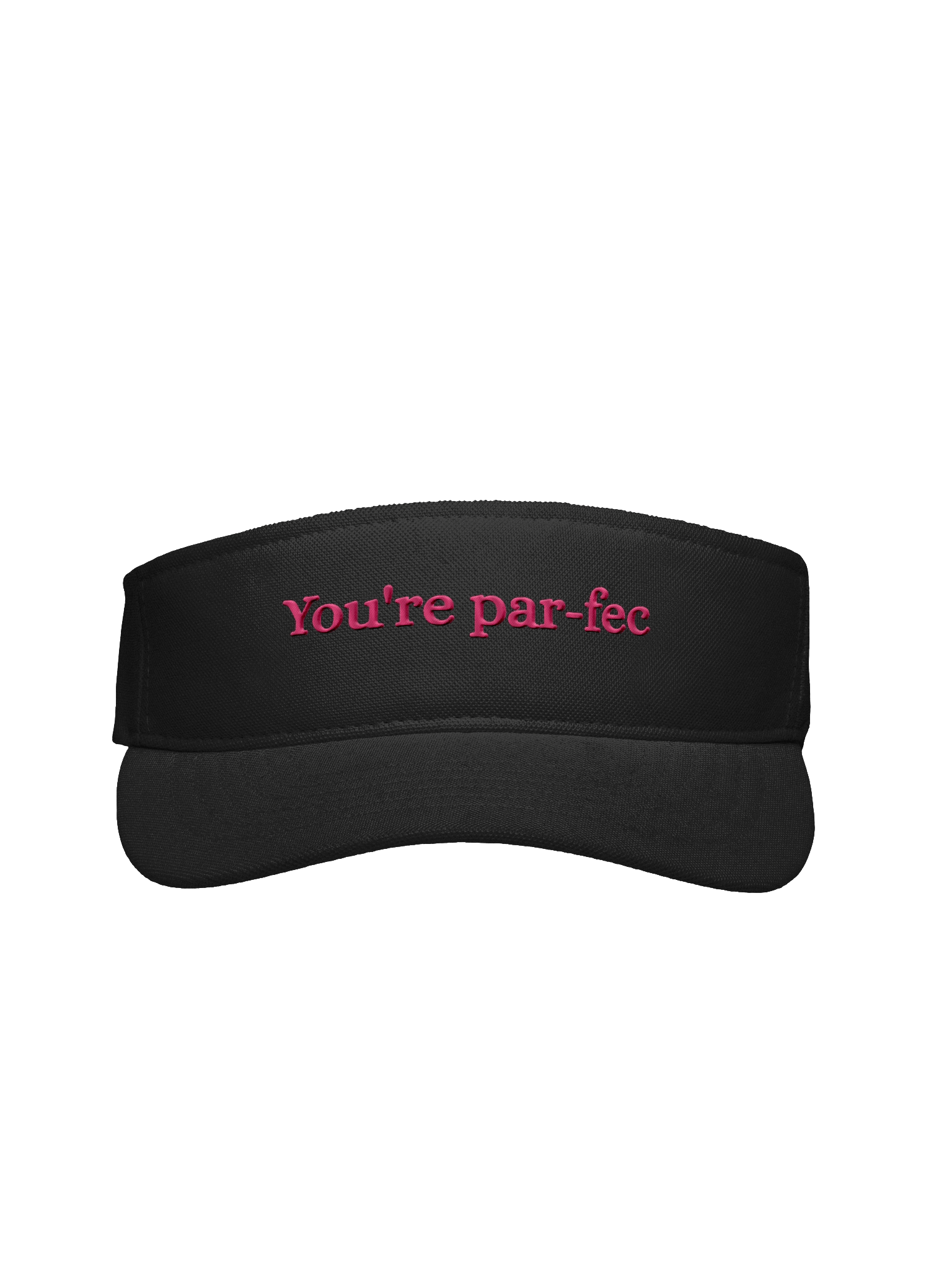 Flexfit Visor, The Pun-tastic Golf Visor, 'You're par-fec' product image (5)