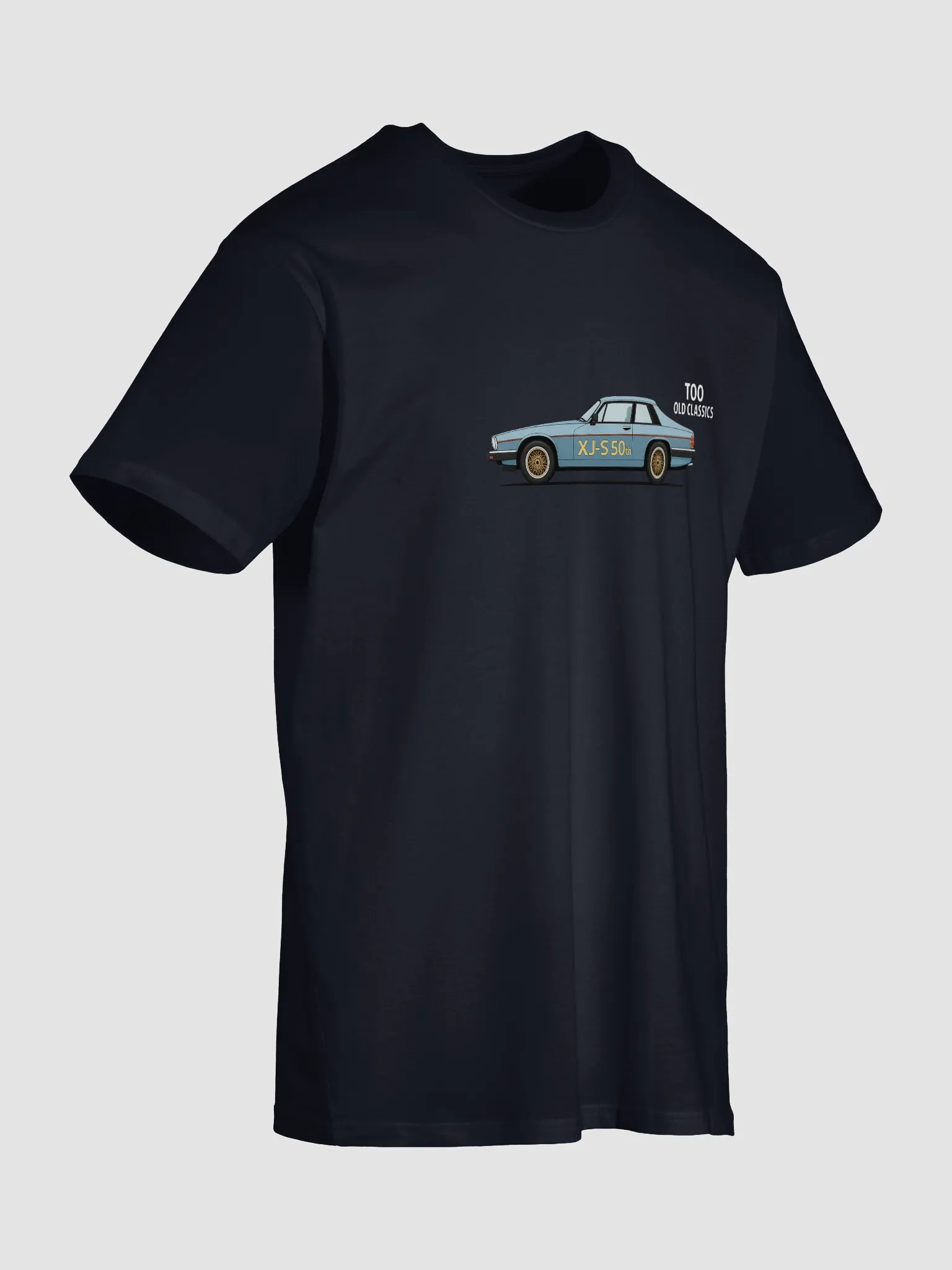 Too Old Classics Jaguar XJ-S 50th Anniversary T-Shirt product image (4)