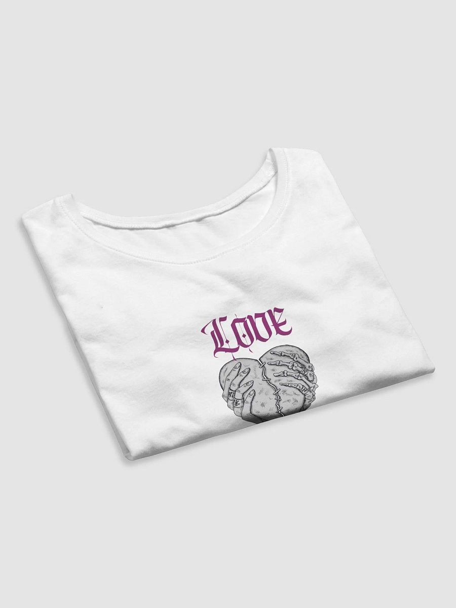 KOVH Eternal Love Stitched Heart Crop Tee product image (22)