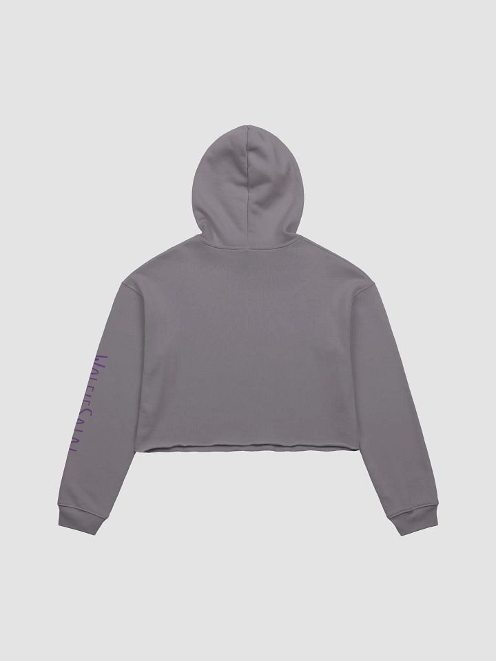 Words Are Hard Crop Top Hoodie product image (8)