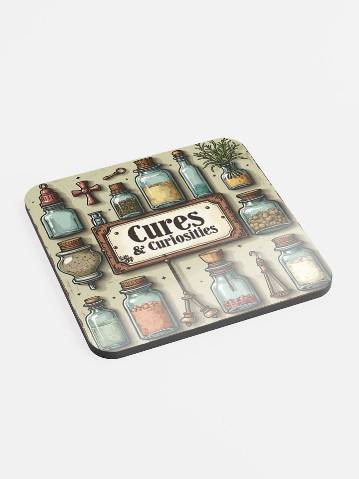 Curiosities & Cures Cork Coasters product image (2)
