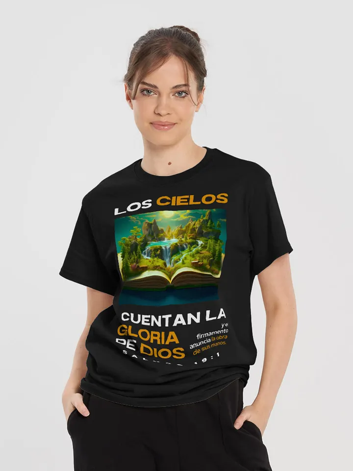 Camiseta Unisex Manga Corta | Los Cielos cuentan la Gloria de Dios product image (2)