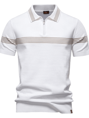 Fashion Striped Men's Business Short-sleeved Shirt product image (3)