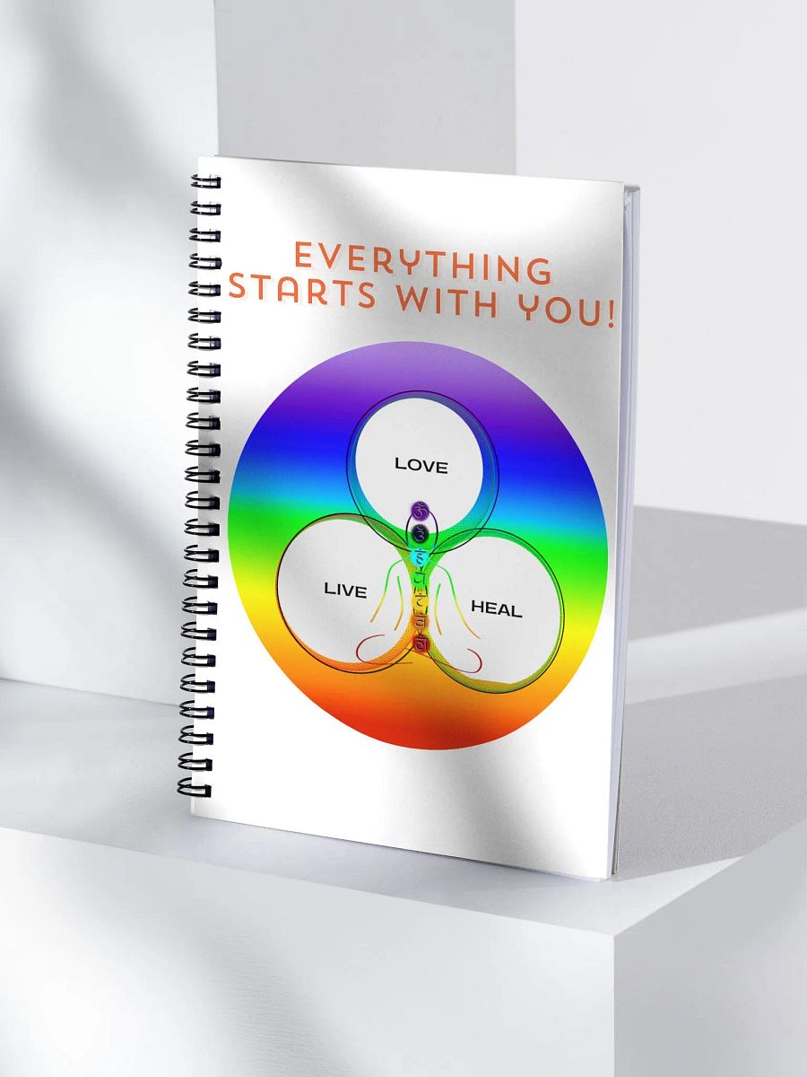 LOVE LIVE HEAL Journaling Journey Notebook product image (4)