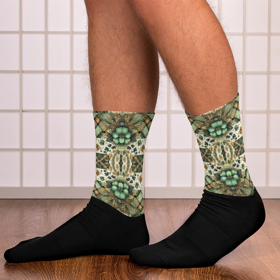 Green Kaleidoscope Dream Socks product image (12)