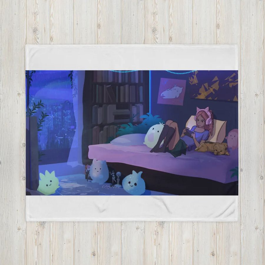 Mykah and Thor relax blankie product image (4)