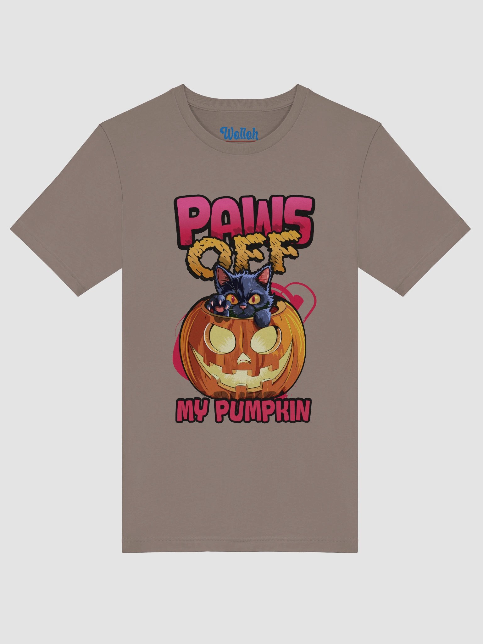 Paws Off My Pumpkin - Funny Black Cat Lover Halloween Shirt product image (5)