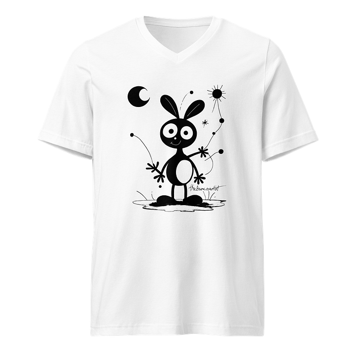 Bella+Canvas Short Sleeve V-Neck Jersey T-Shirt product image (1)