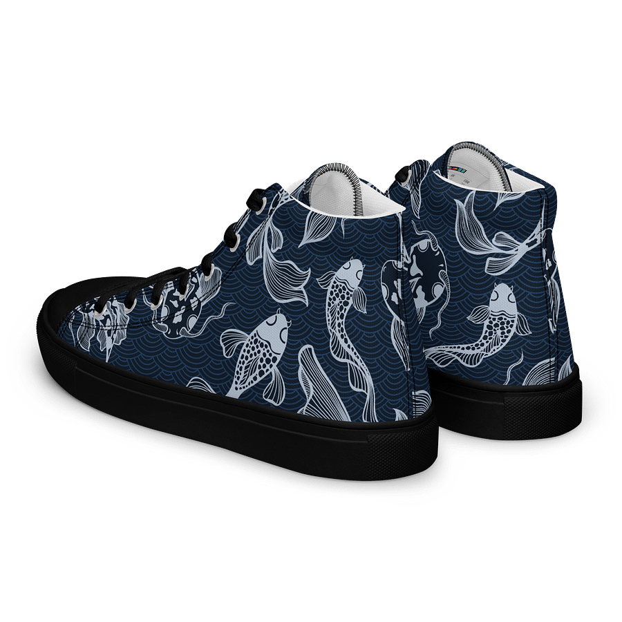 Koi Serenity Men's High Top Shoes product image (8)